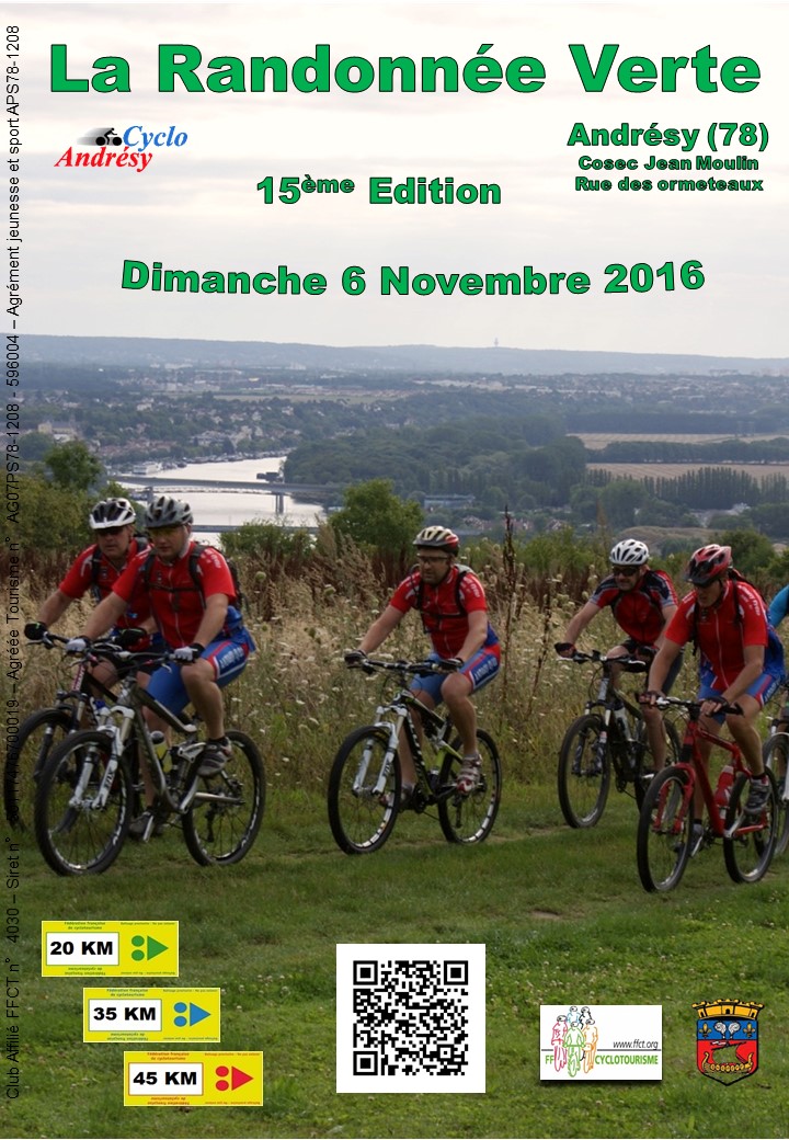 Dimanche 5 novembre 2017 : La Randonnée Verte