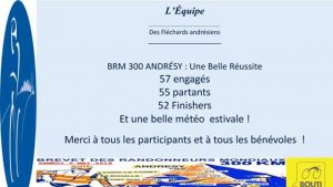 BRM 300 D&rsquo;Andrésy (5 mai) – La Coudraisienne à Poissy (6 mai)