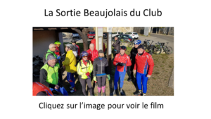 18 juin 2018 : Notre traditionnelle sortie beaujolais en film