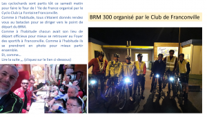 BRM 300 Franconville