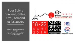 Paris Brest Paris 2019