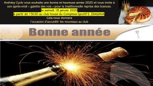 Galette des Rois, Reprise des Licences et Accueil des Nouveaux