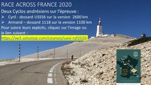 Race Across France 2020