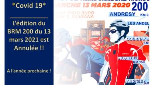 BRM 200 du 13 mars 2021