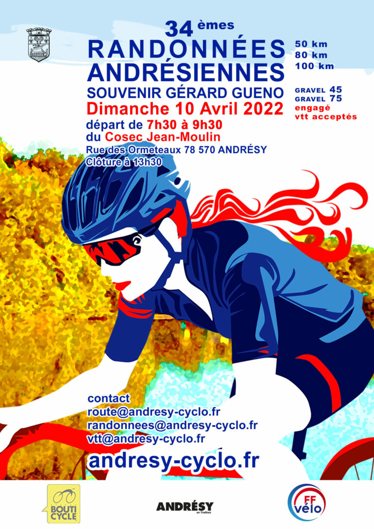 Randonnées Andrésiennes du 10 Avril 2022