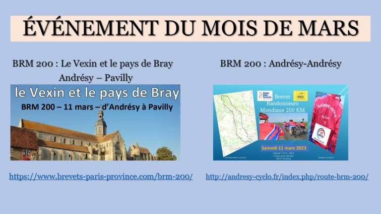 BRM 200 du 11 mars 2023